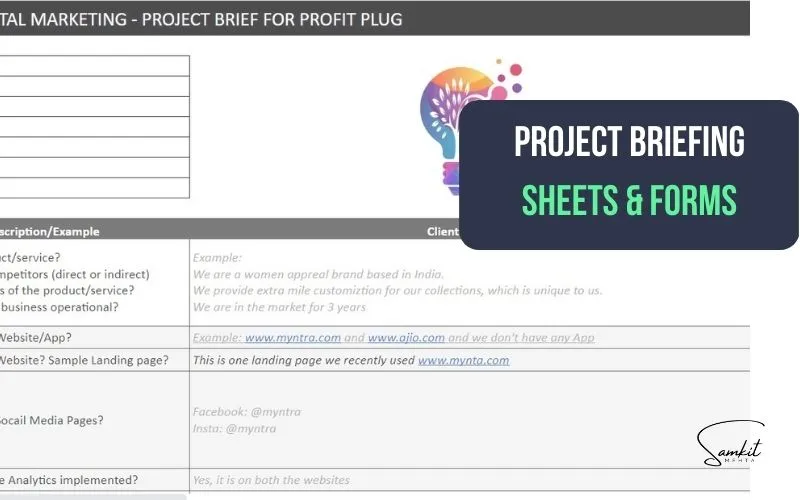Project Briefing Template