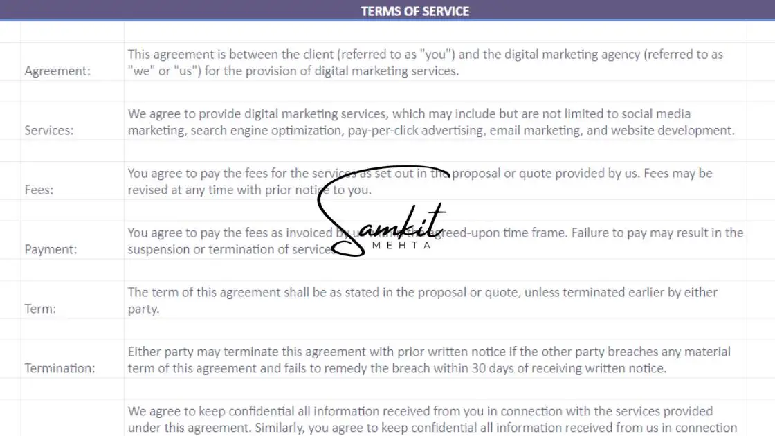 Advance Media Plan Template By Samkit Mehta - Image 6