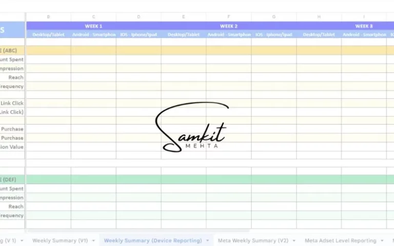 Samkit_s-Media-Plan-Template-Reporting-Sheet-Preview-2